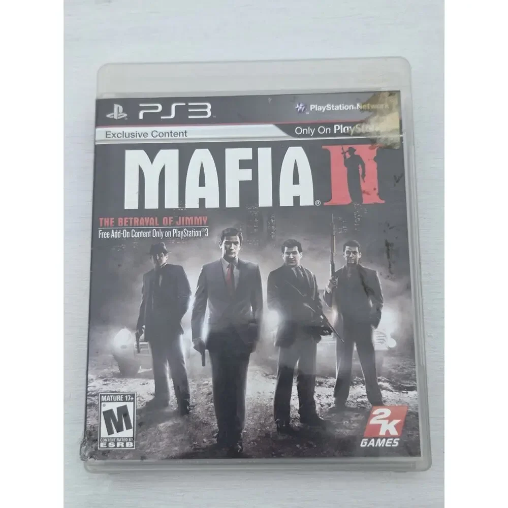 Mafia II (Greatest Hits) – PS3 Game with Manual & Case